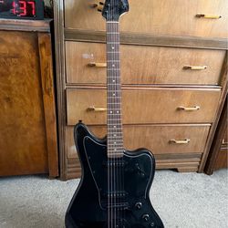 New Squier Limited Edition Series Jaguar Metallic Black