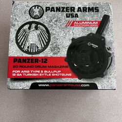 Panzer Arms 20 Round 12 Gauge Drum