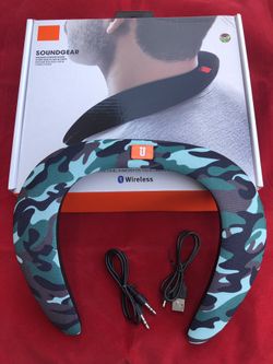 New Camouflage Bluetooth Wearable speaker