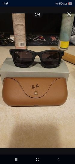 RayBans Wayfarer Meta Sunglasses