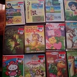 KIDS DVDS $2
