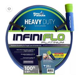 Ray Padula InfiniFlo 100ft Platinum Heavy Duty Garden Hose $19.99