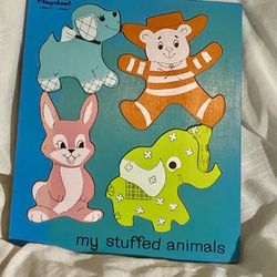 VINTAGE WOODEN PUZZLE