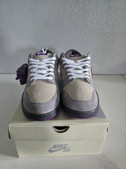 Nike SB Dunk Low Grey Purple Sneakers Size 11