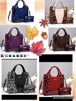 Perfect for everyday outings, comes with beautiful matching wallet set