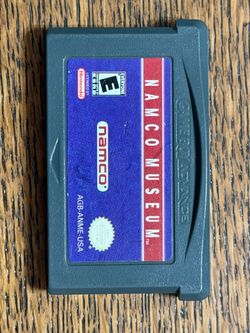 Namco Museum Game Boy Advance Cartridge