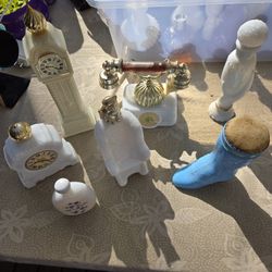 Avon Vintage 1970s Perfume Bottles. Lot Of 7