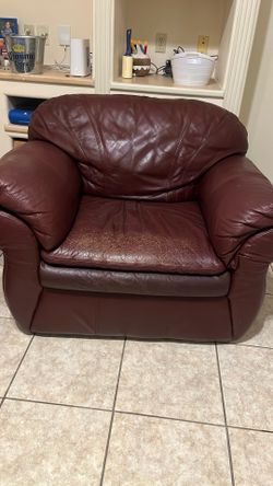 Leather Sofa Chair