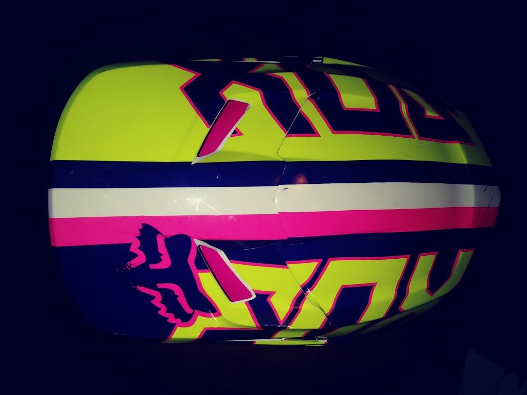 Dirt bike helmet fox v1 adult Medium