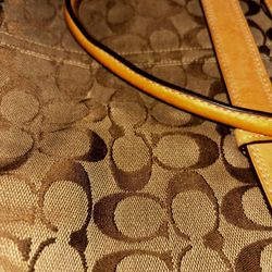 Coach Hampton Signature Horsebit Carryall