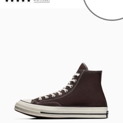 Like New Chocolate Brown Chuck Taylor’s Men’s Size 13