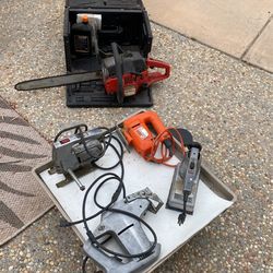 Electric Wood Working Tools-$70 For All (working)