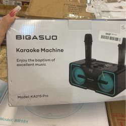 Bigasuo Karaoke Machine
