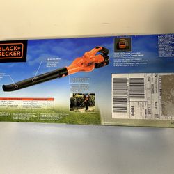 BLACK + DECKER 40V MAX 125 MPH 90 CFM Cordless Battery Powered Handheld Leaf Blower Kit with (1) 1.5Ah Battery & Charger (108) 