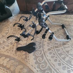3 bike carrier and seat