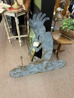 Big Kokopelli Metal Decor