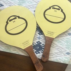 Sun bum beach ball paddle