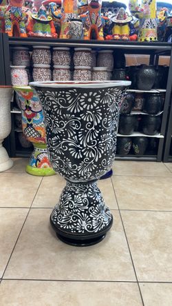 💥💥 Maceta copa de Talavera  20% de descuento 💥💥