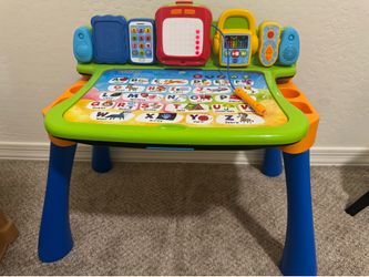 VTech Touch & Learn Activity Desk - ABC, Stylus, Phone, Music Player"