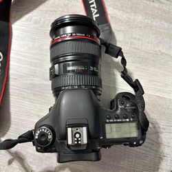 Cannon eos 7D camera and 24-105 lens