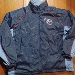 Men's Size Xlarge Tennessee Titans Football NFL Coat Jacket 