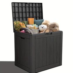 ❌❌ REDUCED TO SELL!!! Brand New Indoor/Outdoor Black 35gal Capacity Storage Boxes ✅ (Pls Read Desc)