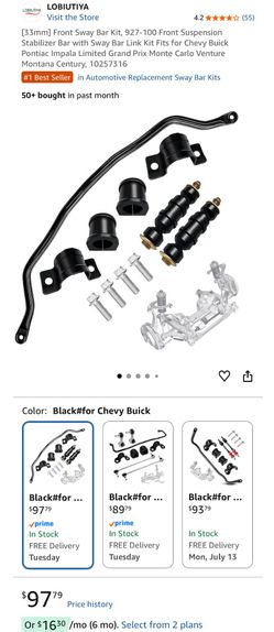 Front sway bar kit