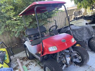 Golf Cart No Running 