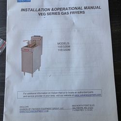 Commercial Gas Fryer