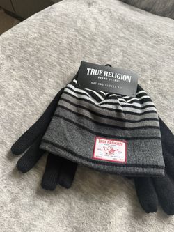 New True religion beanie Set