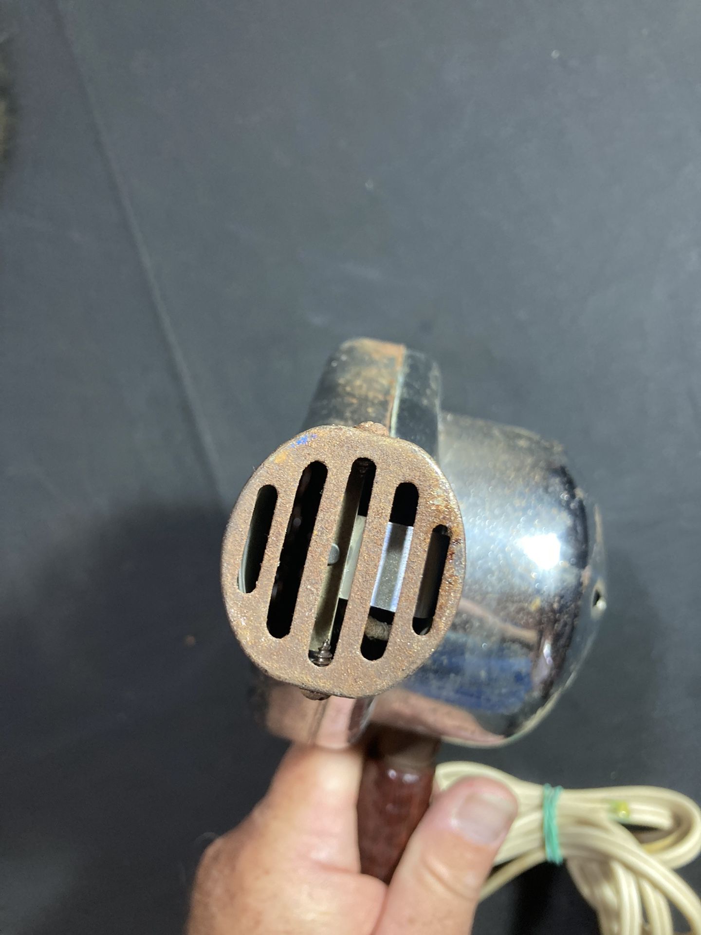 Vintage Handy Hannah Hair Dryer Heat Controlled By Standard Prod.Whitman Mass.