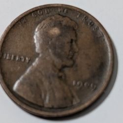2 = 1909 Wheat Pennies