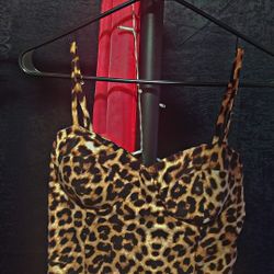 Leopard Print Bra Top