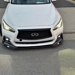 Q50 Front Lip Gloss Black 