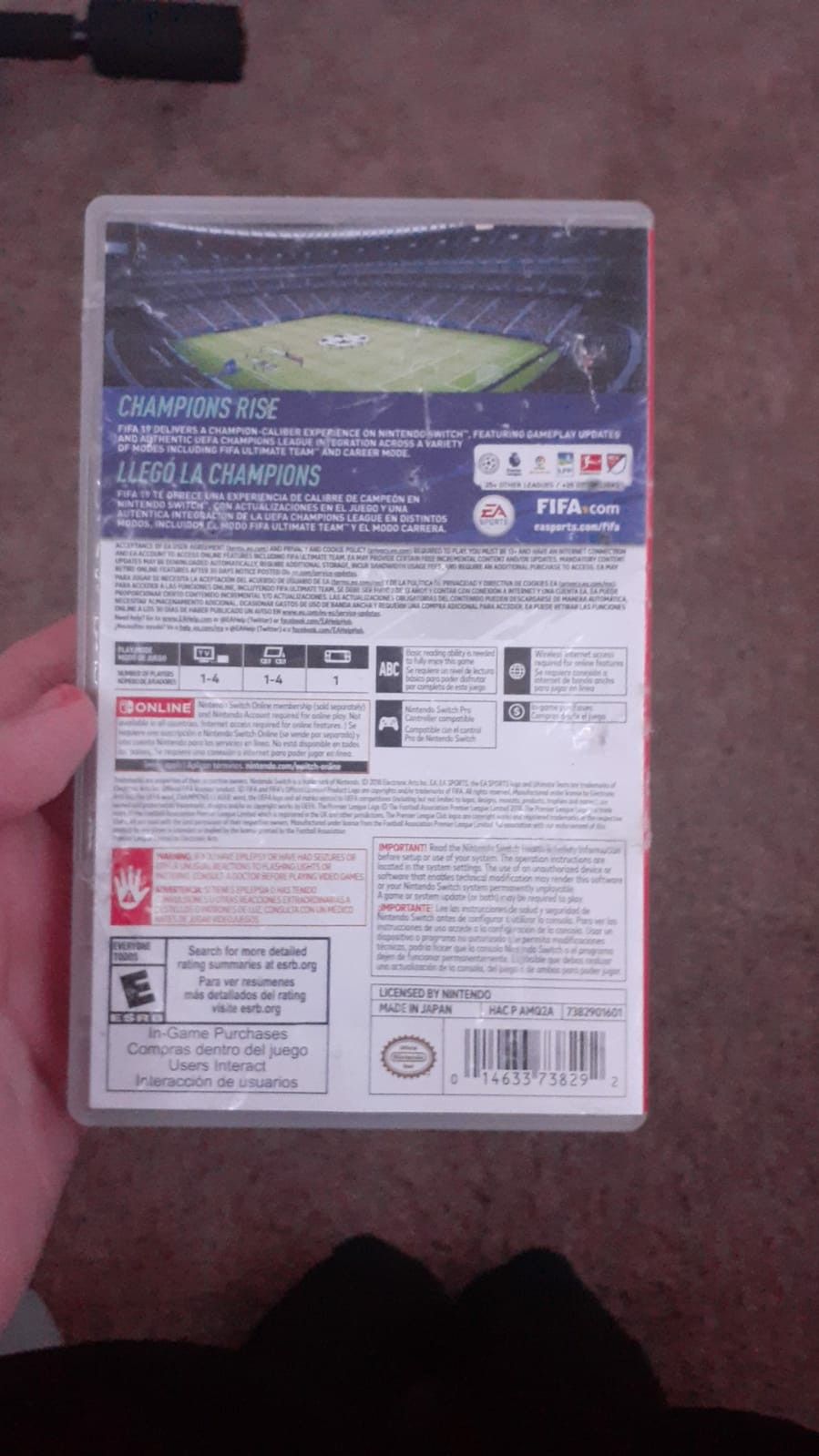 Fifa 2019 Nintendo Switch