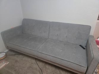Couch with reclining back