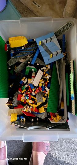Container of Legos