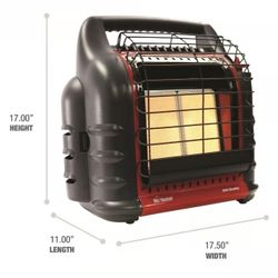 Mr.Heater Big Buddy Pro Series 18,000 BTU Portable Radiant Propane Indoor/Outdoor Space Heater