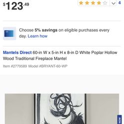 Floating Fireplace Mantle