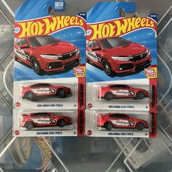 Hot Wheels 2018 Honda Civic Type R