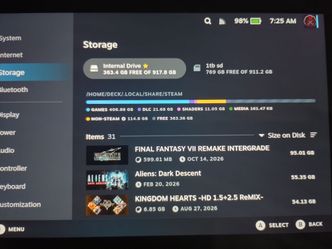 1tb LCD Steam Deck