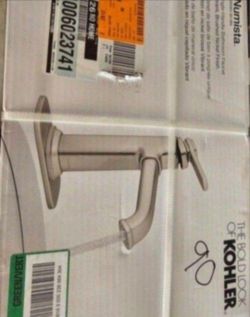 Kohler Numista Single-Handle 4" Bathroom Faucet In Brushed Nickel With Optional Deckplate