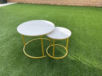 Coffee Table Brown One For Sale $25 White One $30