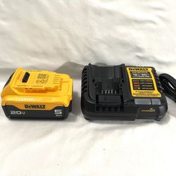 Brand New DeWalt 5Ah Battery and brand new charger