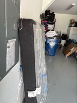 Box spring Queen sized bed
