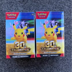 pokemon 30th celebration anniversary booster bundle