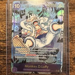One Piece Card Luffy Gear 5 