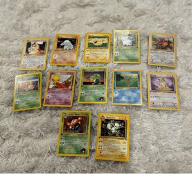 1st ed Pokemon lot