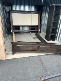 Queen bed frame