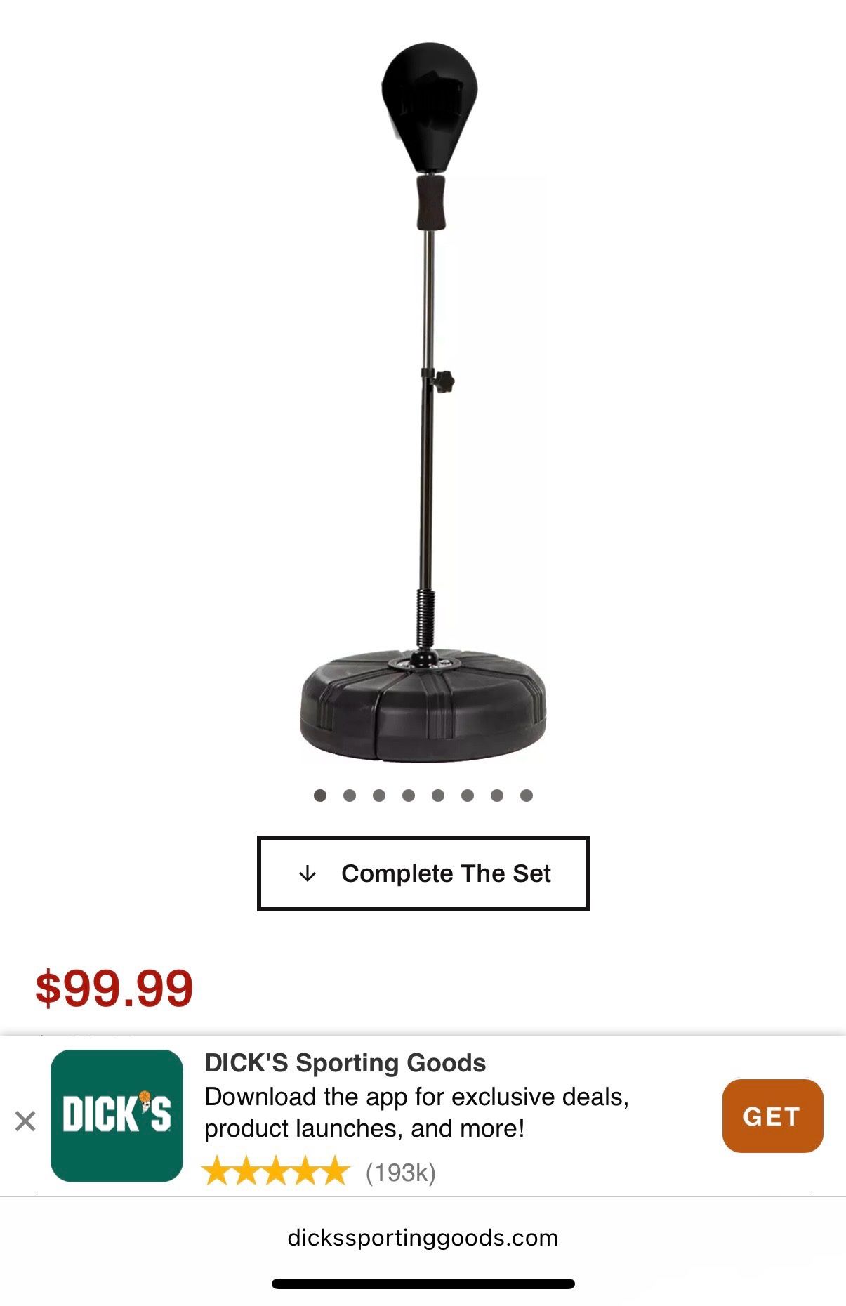 Punching Balloon Boxing Bag